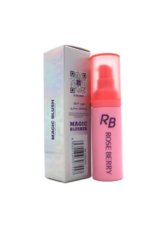 Magic Blush Natural finish, Smudge proof 30 ml